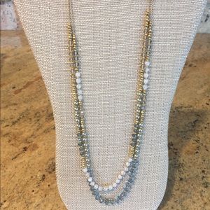 LOFT Beaded Long Necklace